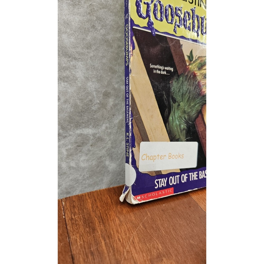 Goosebumps Stay Out of the Basement R.L. Stine Childrens Chapter Book - Picture 2 of 9